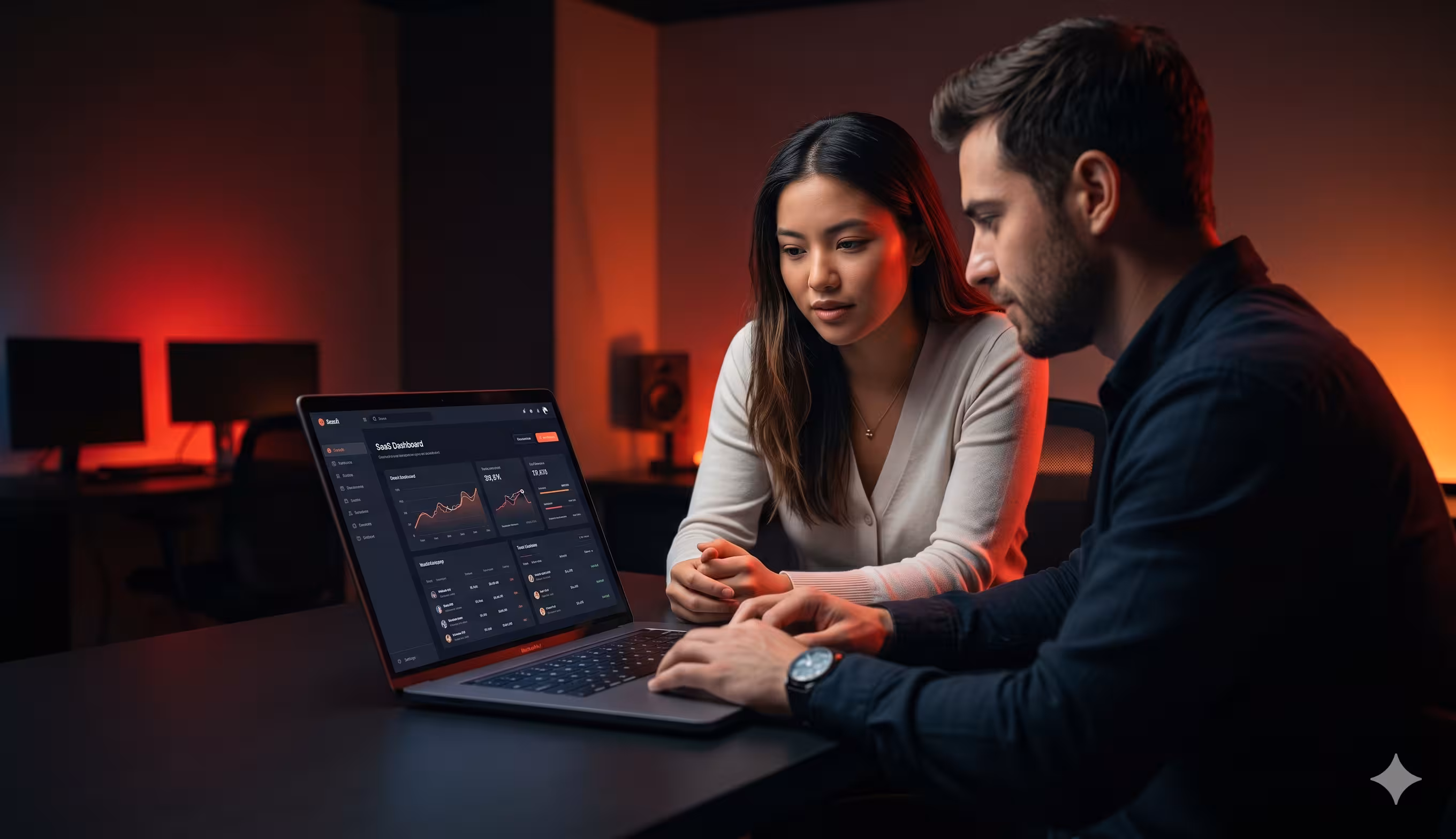 OctaVertex founder collaborating with the studio team