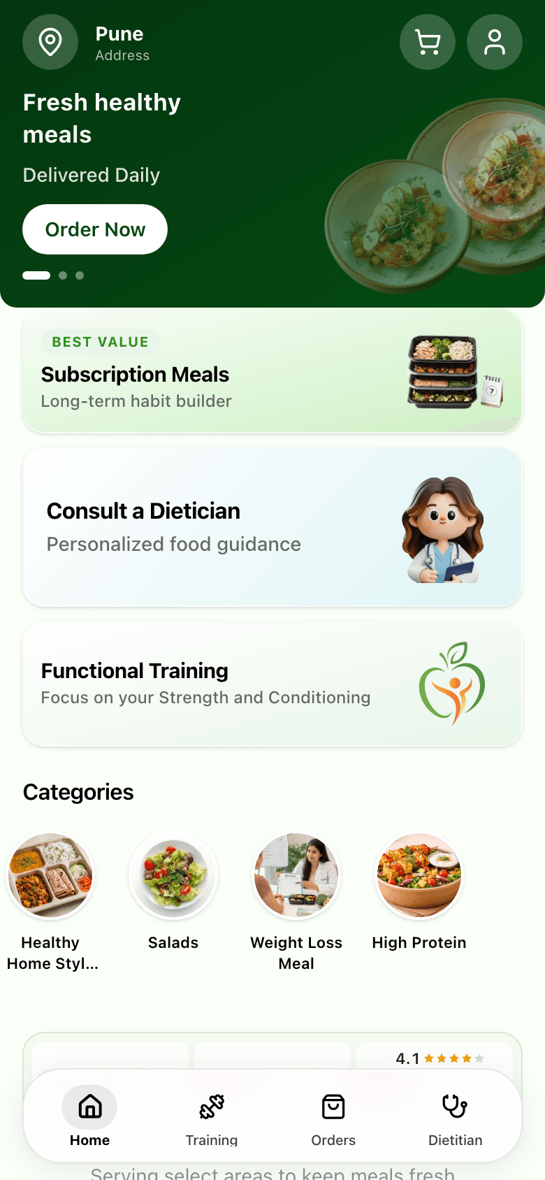 HealthyOme — A Full Cloud Kitchen OS for a Meal Subscription Brand