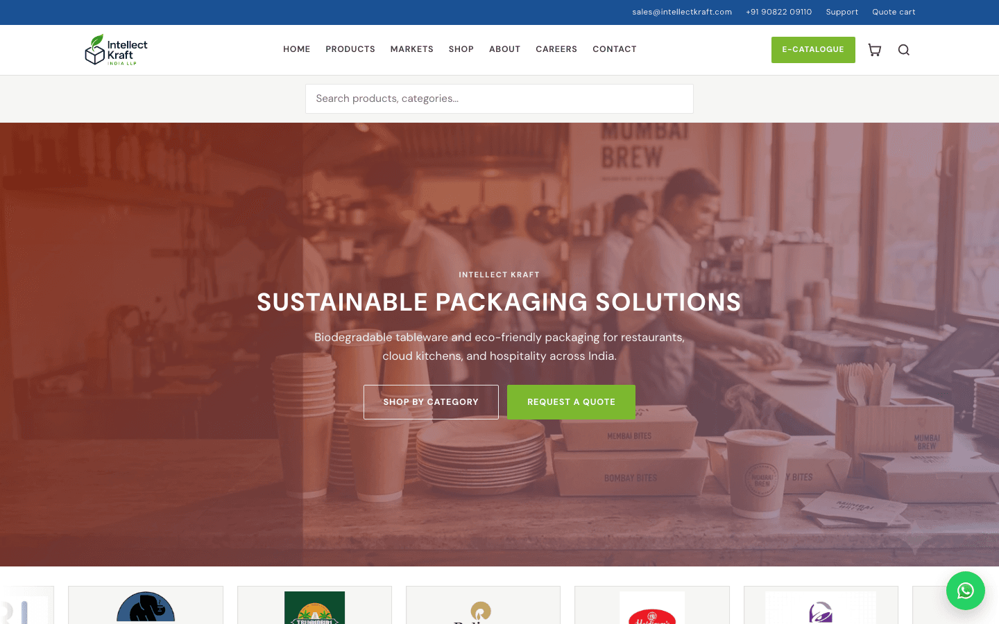 Intellect Kraft live website
