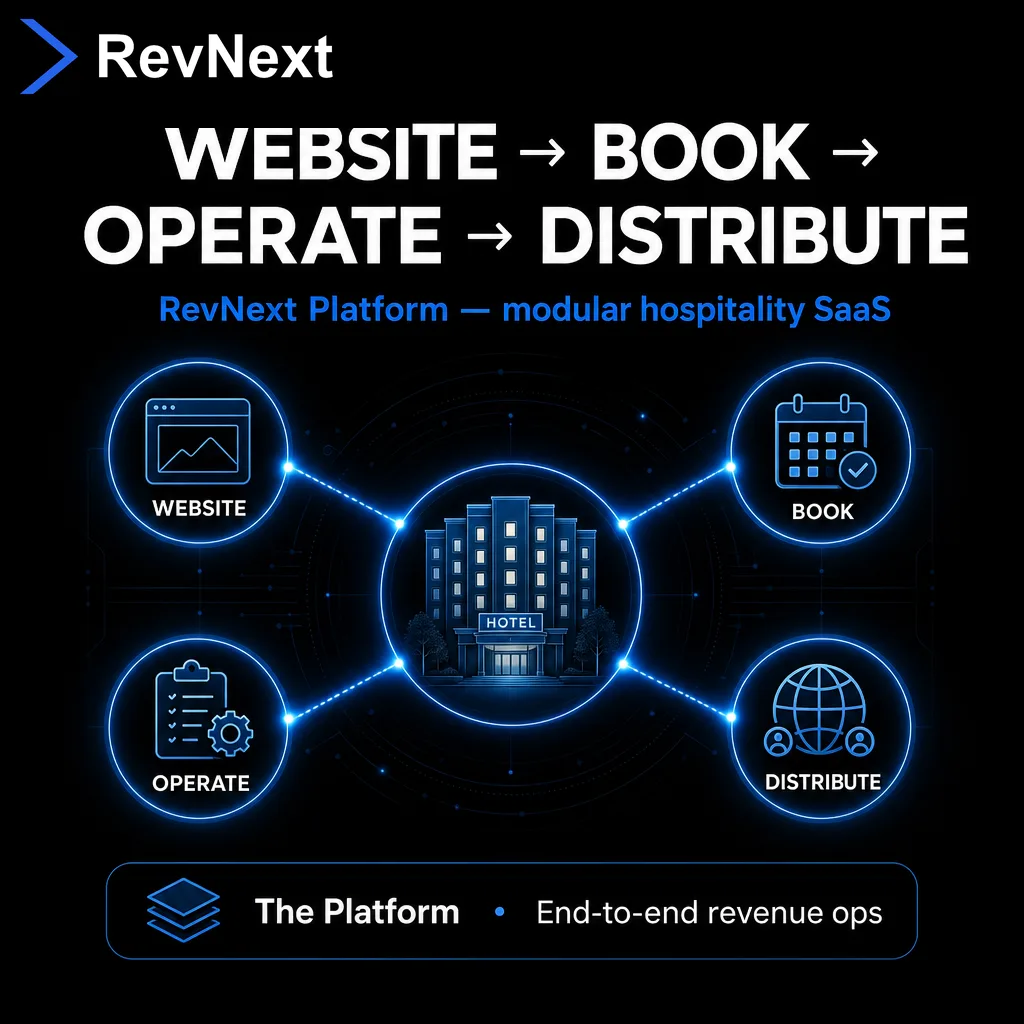 RevNext — Website book operate