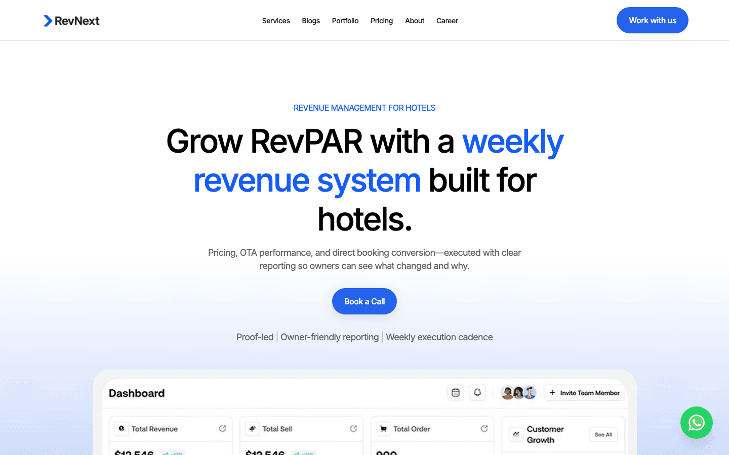 RevNext — One Modular Platform for Hotel Revenue Operations