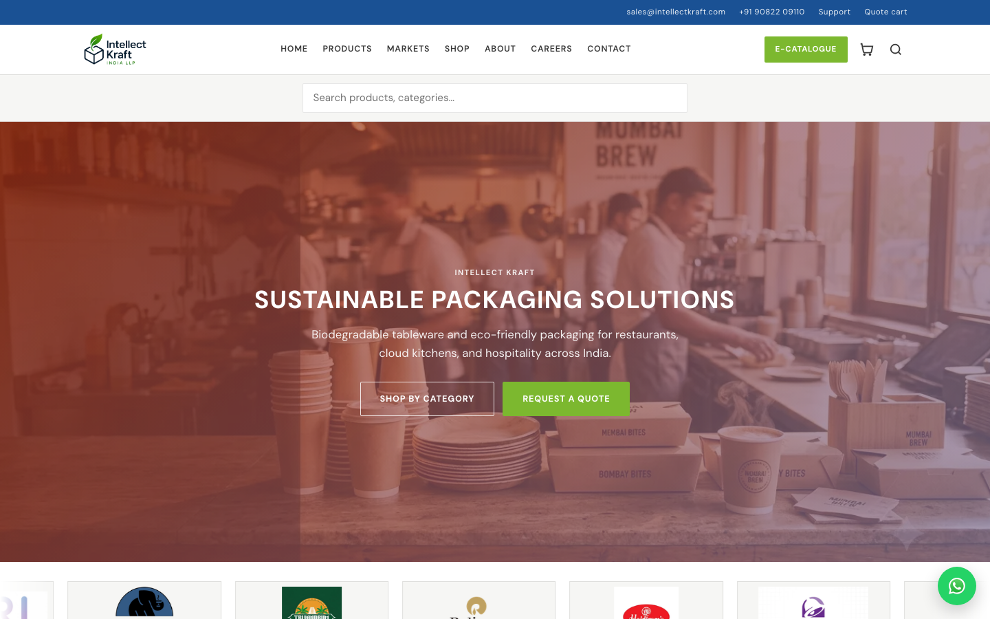 Intellect Kraft live website