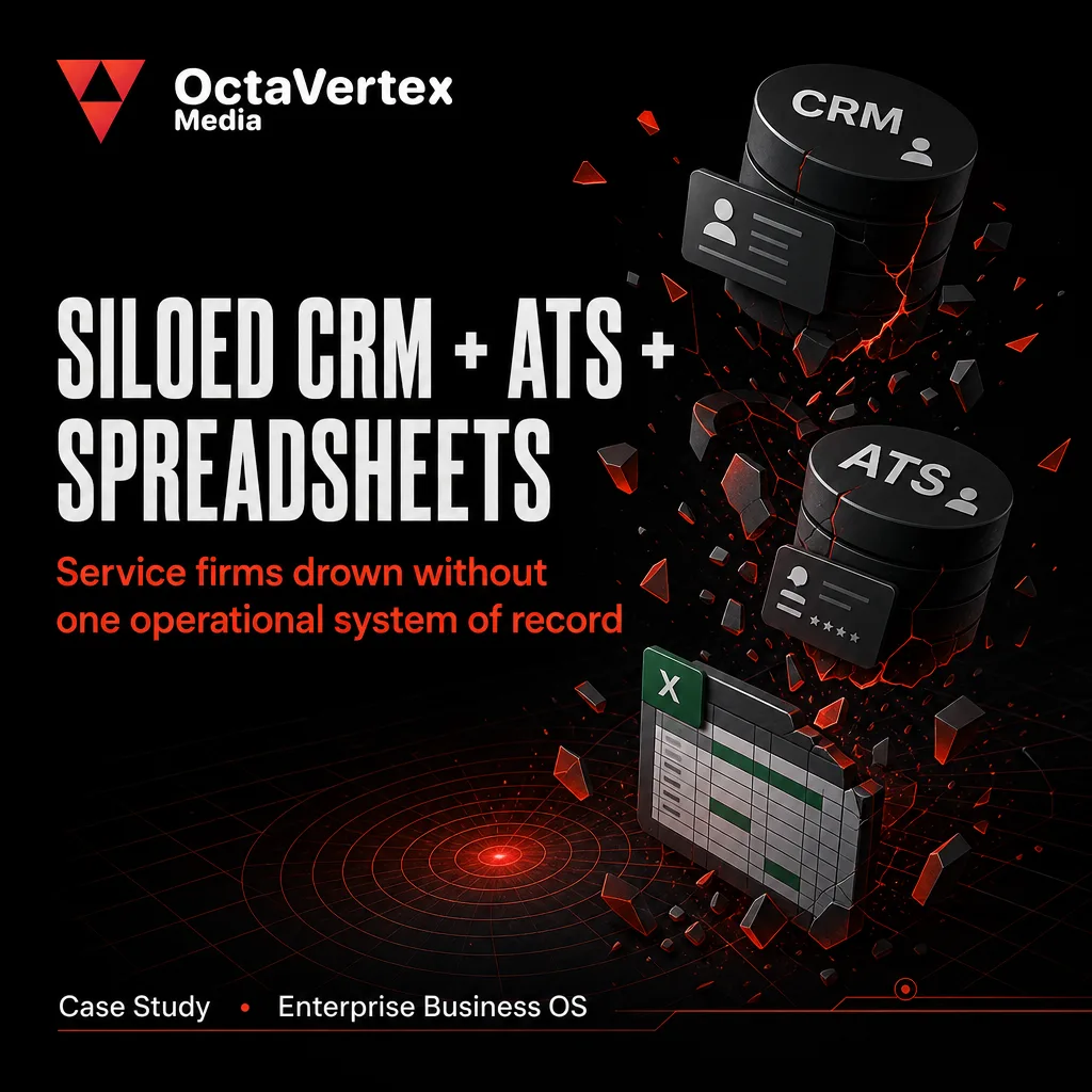 Enterprise Business OS — Platform Architecture Before Code Burns Budget — Siloed systems