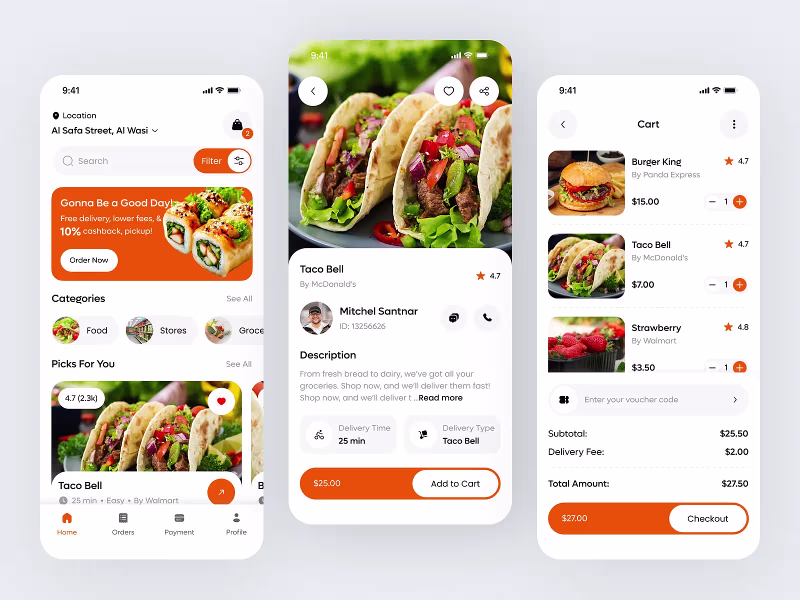 Restaurant Ordering App